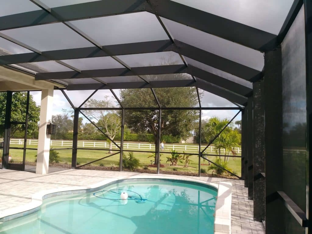 Boynton Beach Pool Enclosure